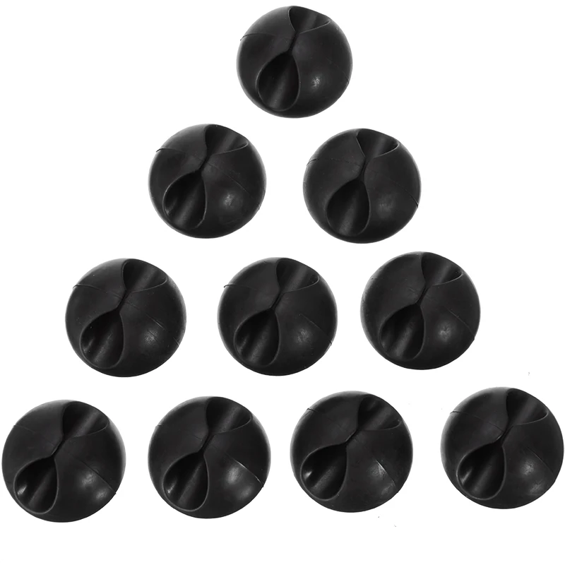 10 шт. один канал кабельный зажим сцепление стол настольного провод шнура Тип