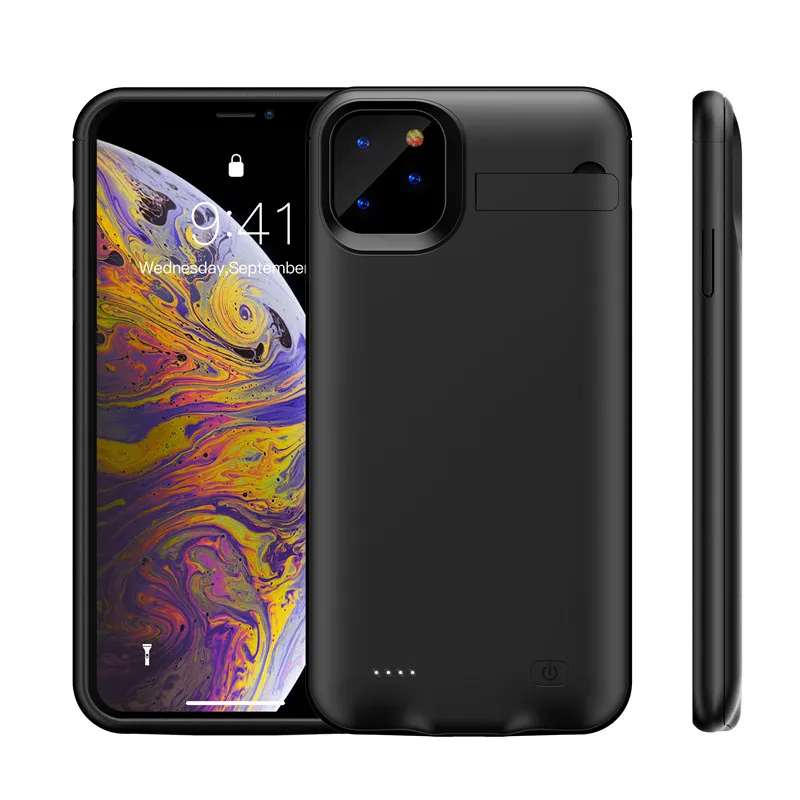 Портативный внешний аккумулятор для iPhone 11 Pro Max чехол с дополнительным