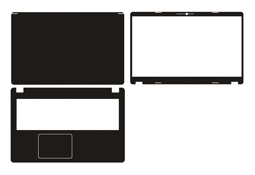 Наклейка для ноутбука наклейки из углеродного волокна защитная крышка Acer A515 52 55FF