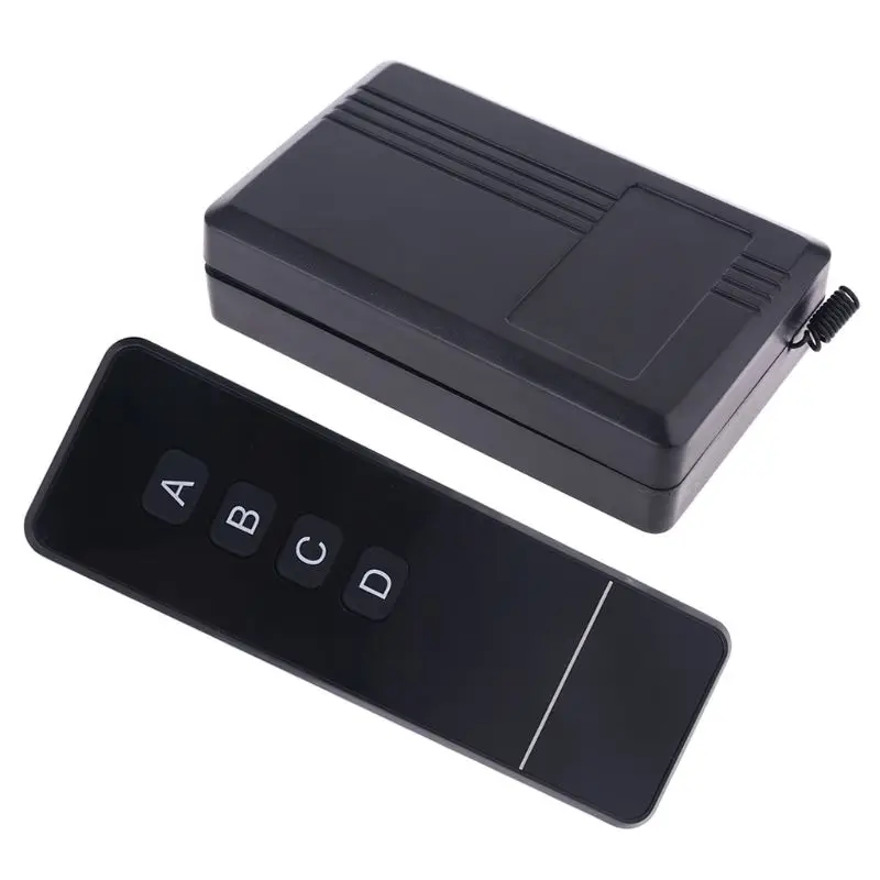 

4CH Remote Wireless Controller 315MHZ 433MHZ + 500G 4x4 Buttons for AK-04S-85-220V Independent Circuit Coding Technology for Gar