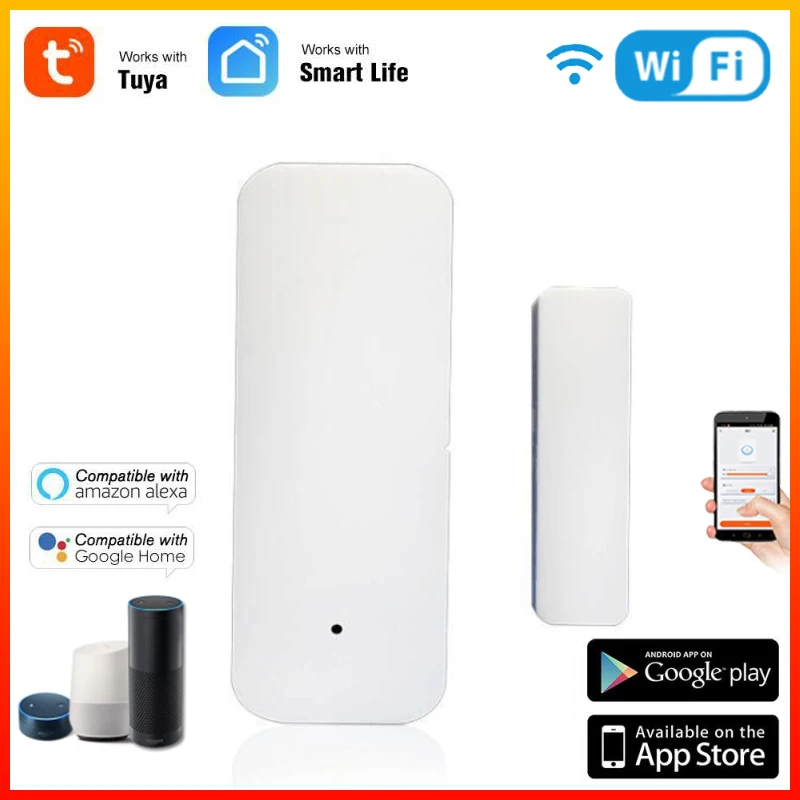 

1-6 шт., детекторы открытой/закрытой двери с Wi-Fi
