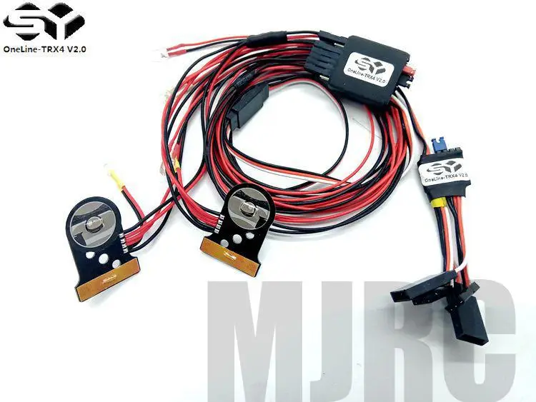 MJRC TRAXXAS TRX4 V2.0 светодиодный светильник Набор для Traxxas TRX-4 Chevrolet K5 Блейзер части тела Аксессуары#82076-4 TRX4 - Цвет: One group