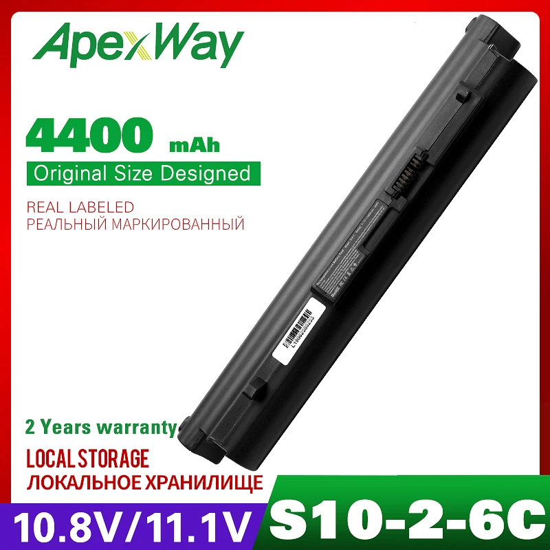 4400mAh аккумулятор для ноутбука LENOVO IdeaPad S10-2 S10-2c 55Y2098 55Y9382 57Y6273 57Y6275 L09C3B11 L09C3B12 L09C6Y11 |