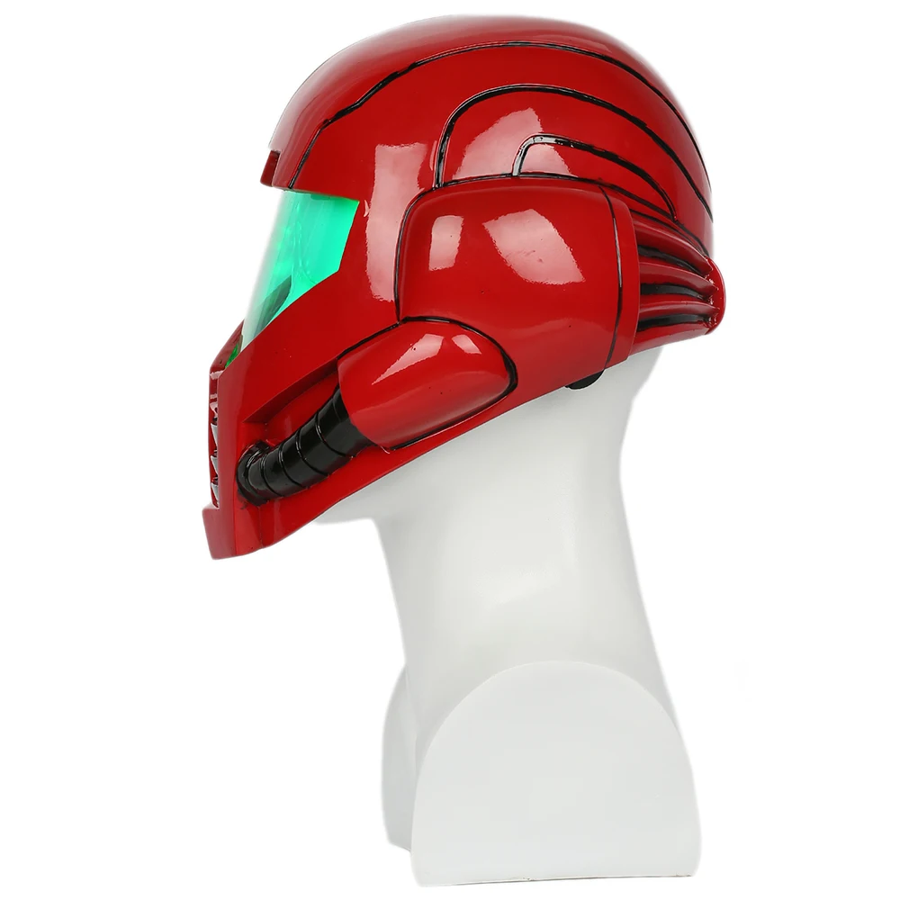 XCOSER Metroid Samus Aran шлем светильник на всю голову маска гоночный стиль полимерный