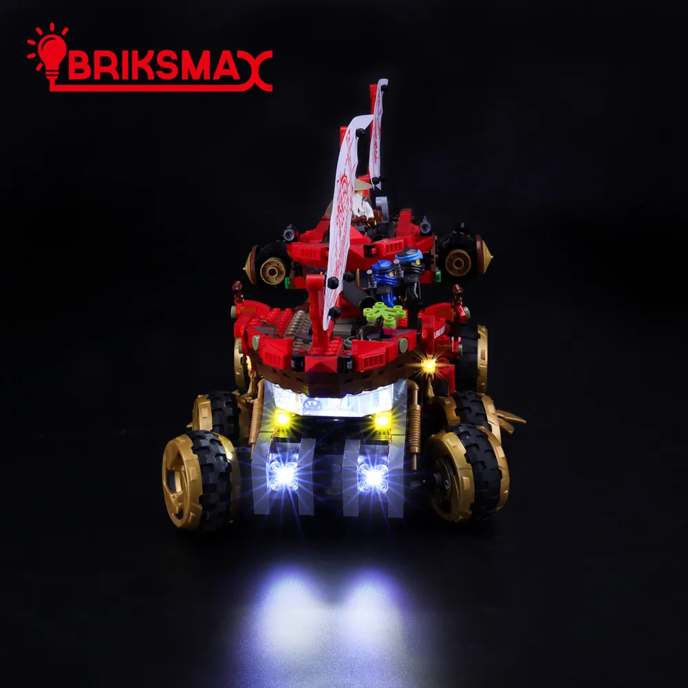 BriksMax Led Light Up Kit для 70677 Ninja Go Land Bounty строительные блоки комплект освещения(не включает модель