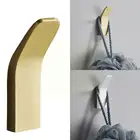 Черный крючок для халата, настенный крючок для полотенец, крючок для ванной комнаты, крючок для пальто, нержавеющий крючок, вешалка для одежды, вешалки для кухни, оборудование для ванной K0q2