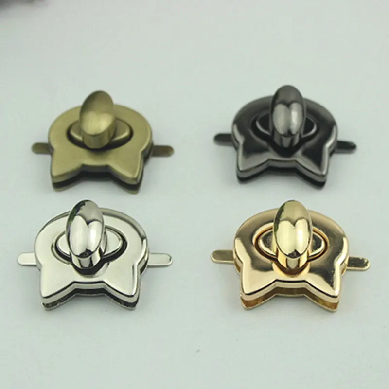 

Cute Metal Cat Bag Turn Lockwist Lock Clasp For Leather Craft Women Handbag Shoulder Bag DIY Bag Hardware Accessories
