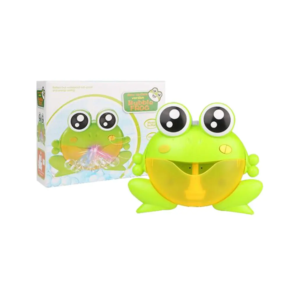 frog Box(30songs) 9 тип Открытый пузырь лягушка& крабы Детские Игрушки для ванны пузырь чайник ванна для купания мыло машина игрушки для детей с музыкой воды игрушки - Цвет: frog Box(30songs)