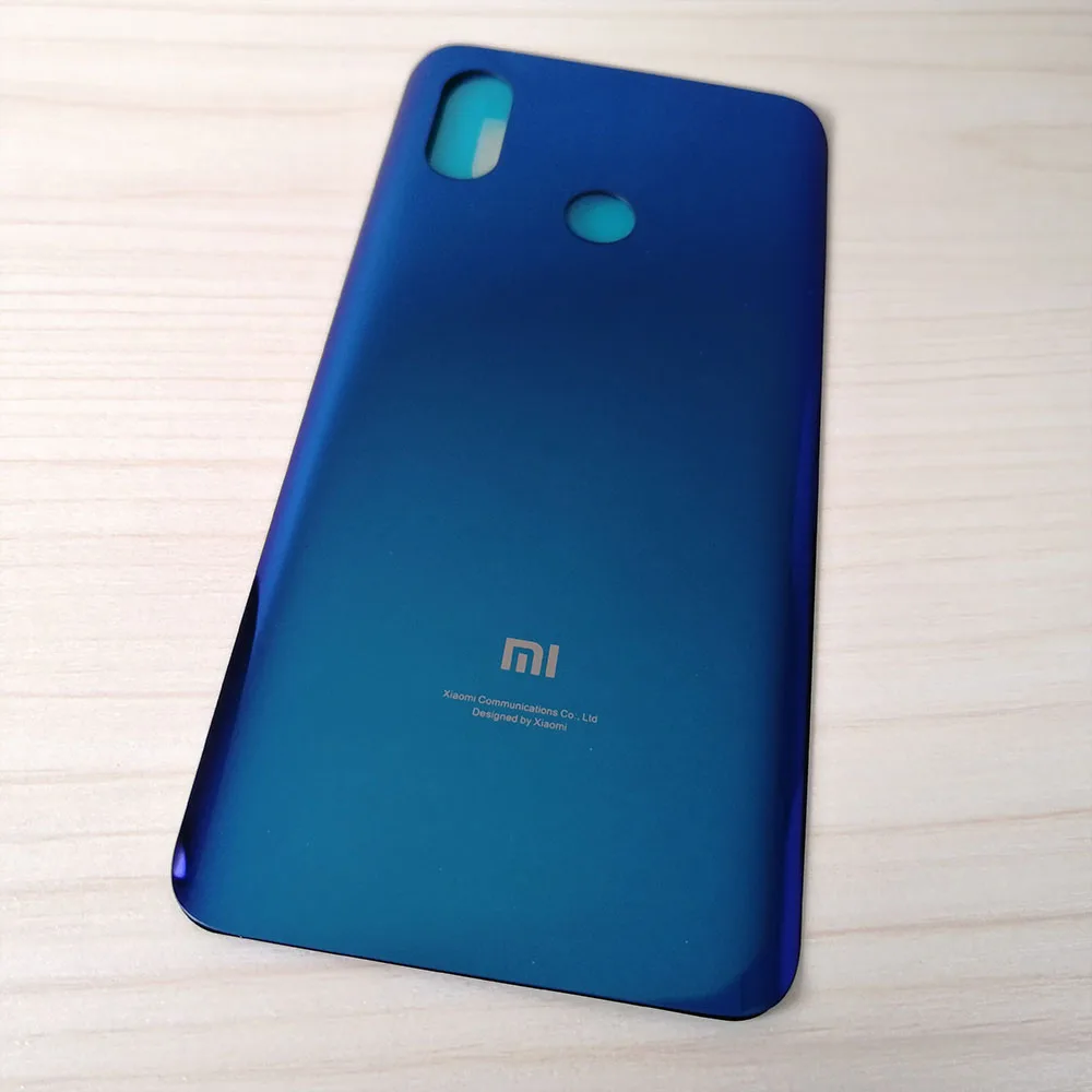 100% оригинальное стекло MI 8 3D задняя крышка корпуса для XIAOMI MI8 6 21 дюймов Задняя
