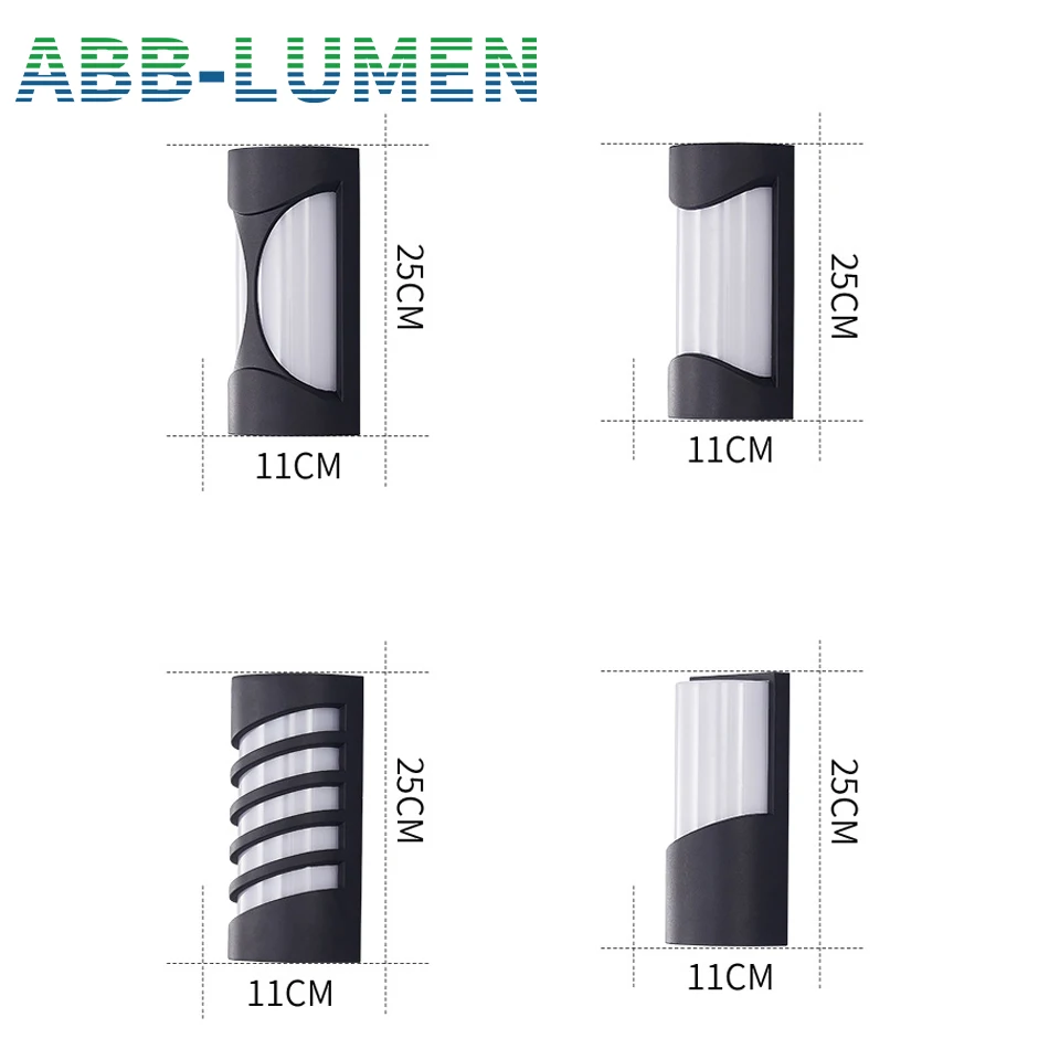 Светодиодный водонепроницаемый настенный светильник светодиодный уличный для