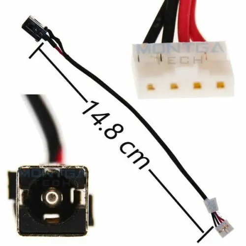 

Charging connector cable toshiba l50-b dc in power jack power