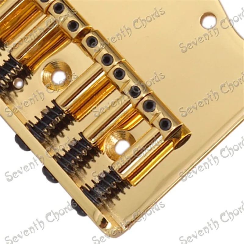 Набор нагрузки Золотое седло моста для гитары аксессуары электрогитары хардтейл