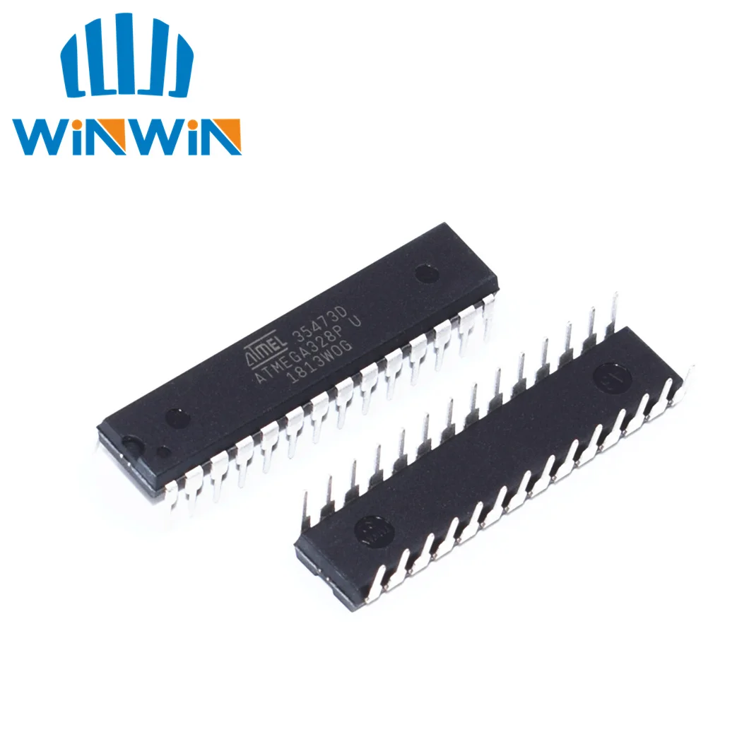 Бесплатная доставка 50 шт в наборе ATMEGA328P PU ATMEGA328 U микроконтроллер DIP28|Интегральные