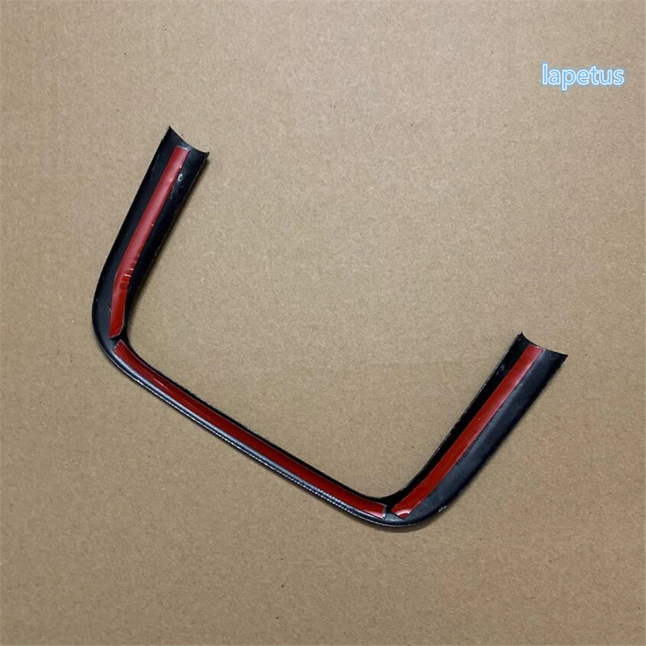 

Lapetus Rear Middle Armrest Box Under Decoration Frame U Shape Cover Trim 1 Pcs Fit For Toyota Highlander KLUGER 2014 - 2019 ABS