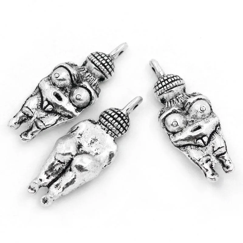 DoreenBeads подвески из цинкового сплава Venus Of Willendorf богиня плодородия беременность