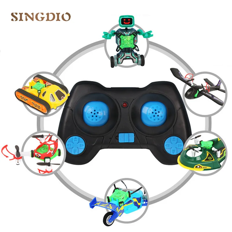 Радиоуправляемая игрушечная машинка различные наземные и воздушные боевые