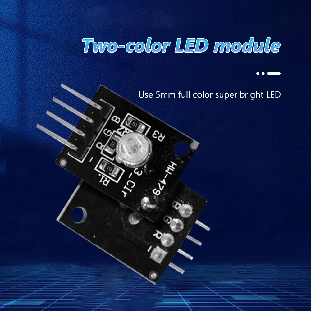 HW-479 5 мм KY-011 PCB Двухцветные светодиодные сенсорные модули RGB применимые