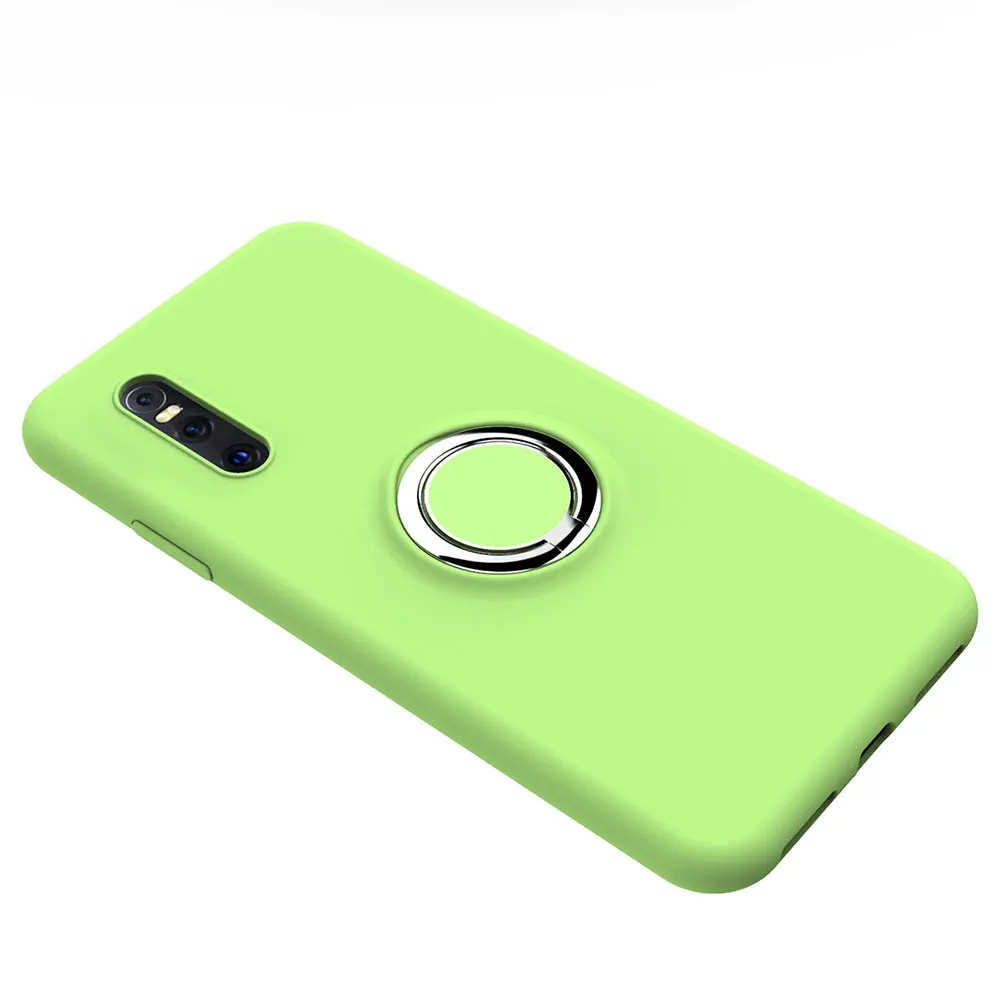 KISSCASE Original Silicone Case For iPhone 7 8 6 6S Plus 11 Pro X XS MAX XR Magnetic Ring Samsung S8 S9 S10 Cover |