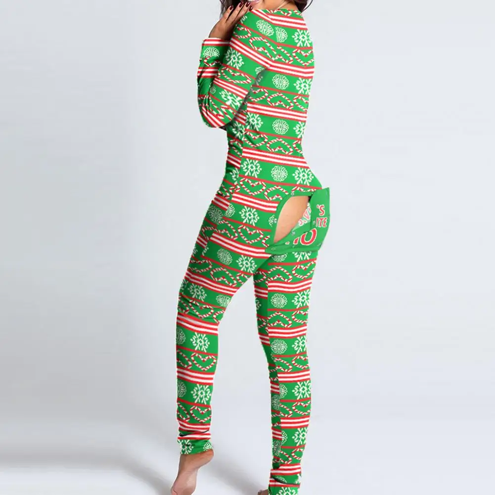 Женский Пижамный костюм домашняя одежда сексуальный комбинезон с длинным