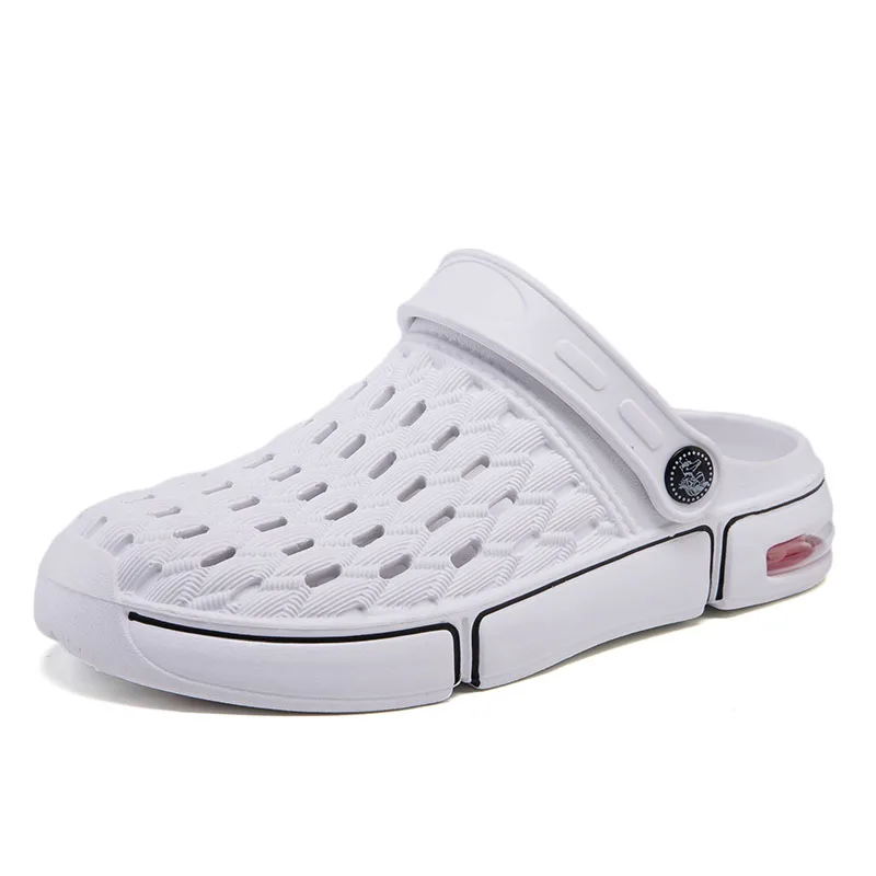 Мужские пляжные сандалии повседневные шлепанцы с подушкой модная дышащая обувь