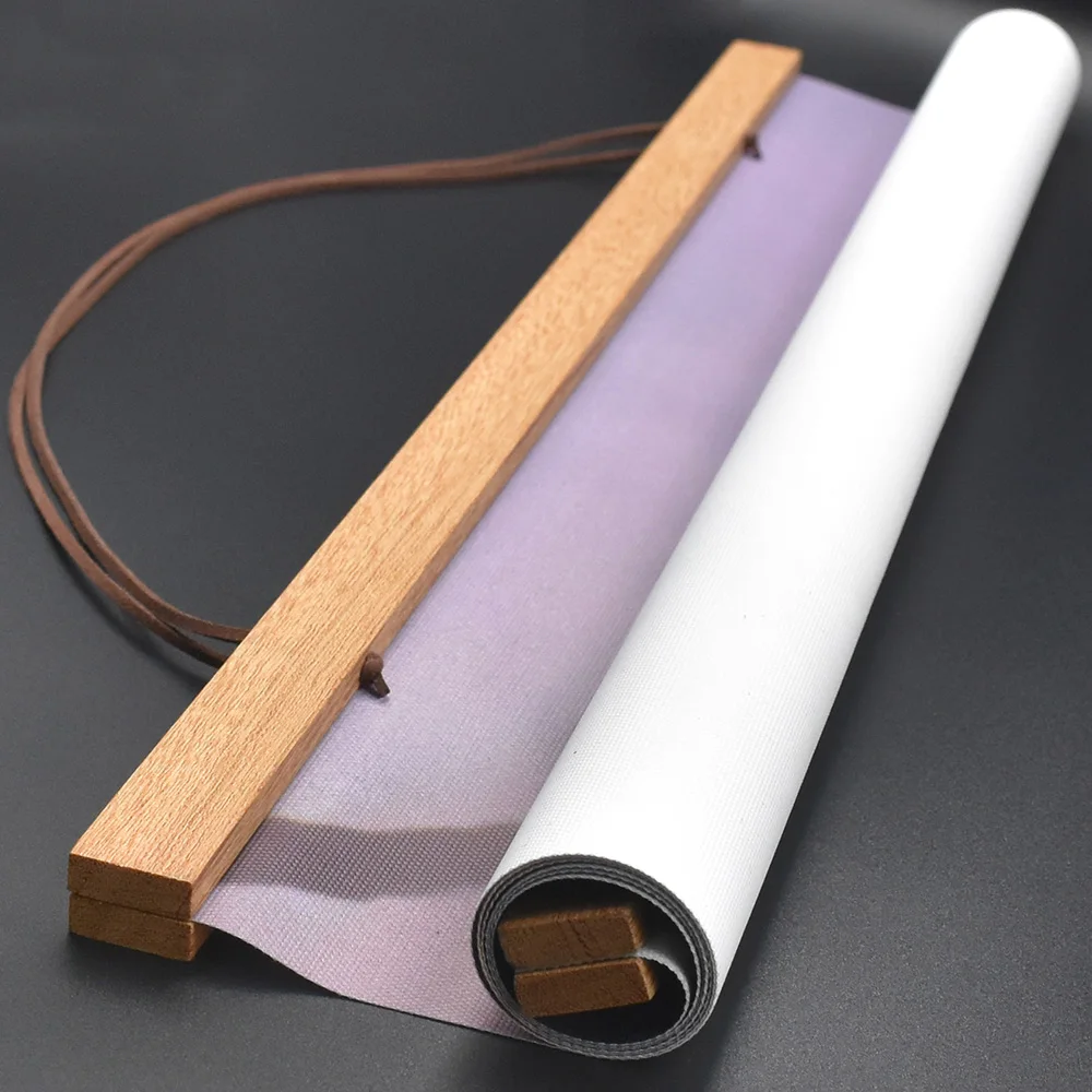 Бронсон висячий постер прокрутка Картина на холсте с тиковым деревом настенные