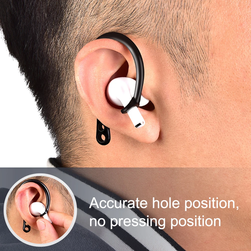 Нескользящий ушной крючок из ТПУ мягкий силиконовый Портативный против потери