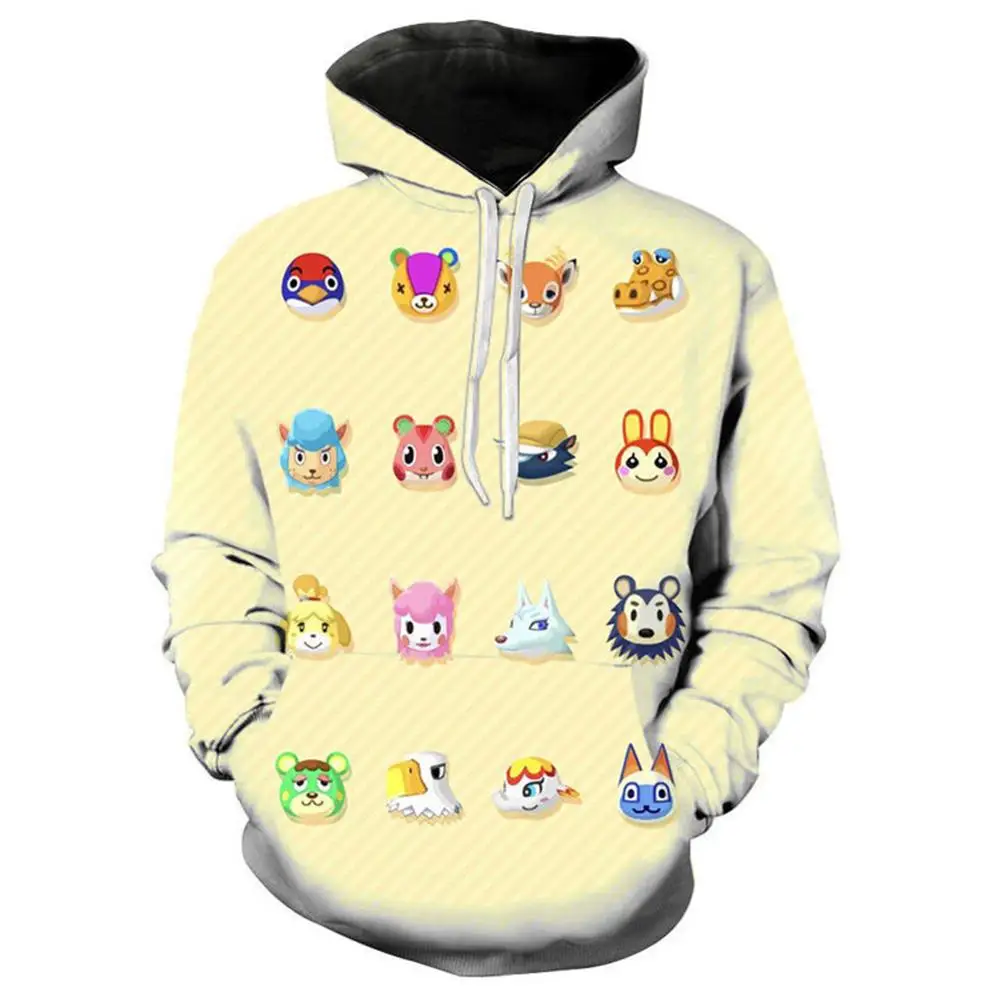 

Animal Cosplay Crossing 3D Print Hoodie Top Kids Hooded Sweatshirt Pullover Boys Girls