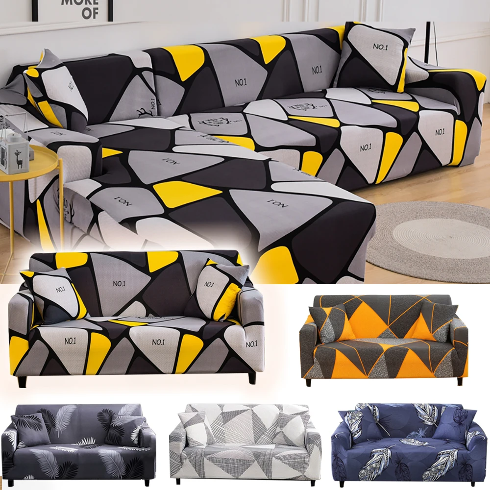 Г-образный эластичные чехлы для диванов чехлов диванных Гостиная спандекс