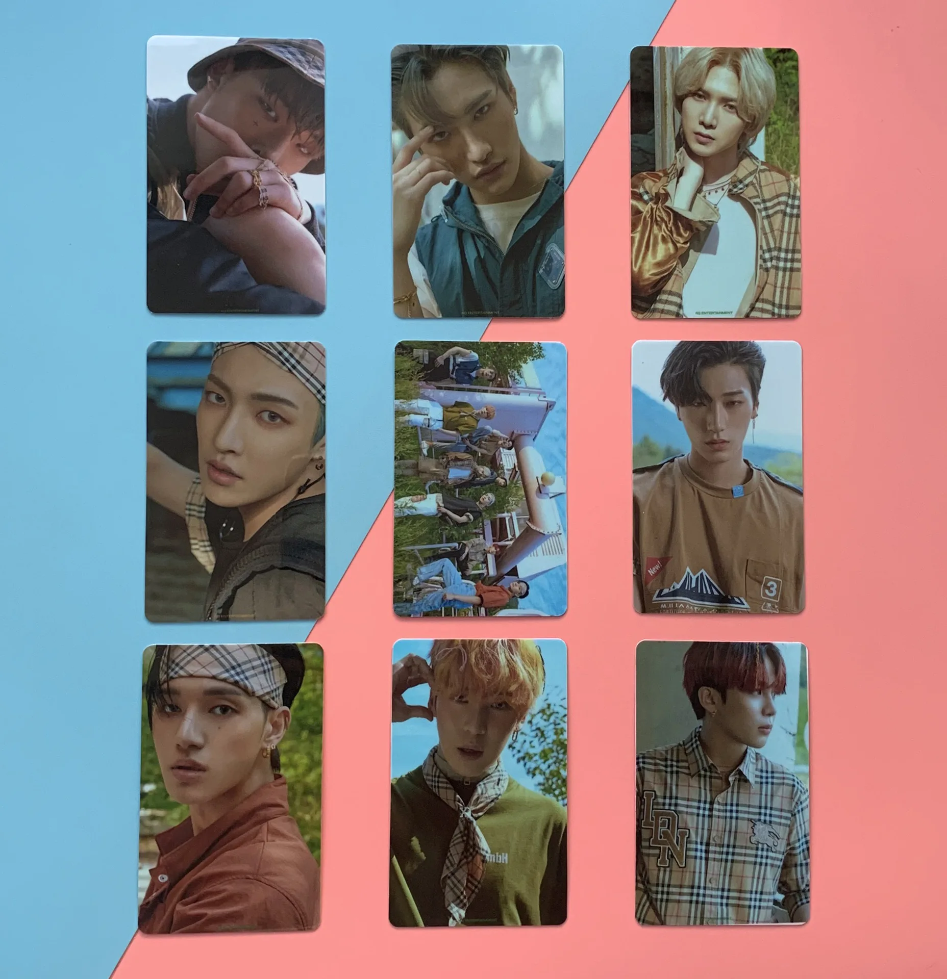5 шт./компл. Kpop Ateez новый фотоальбом наклейка для карт с нулевой температурой