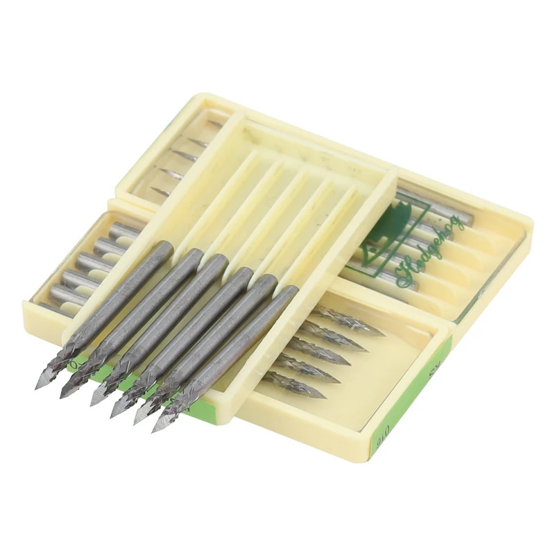 Гравировальный нож треугольной формы из вольфрамовой стали Концевая фреза