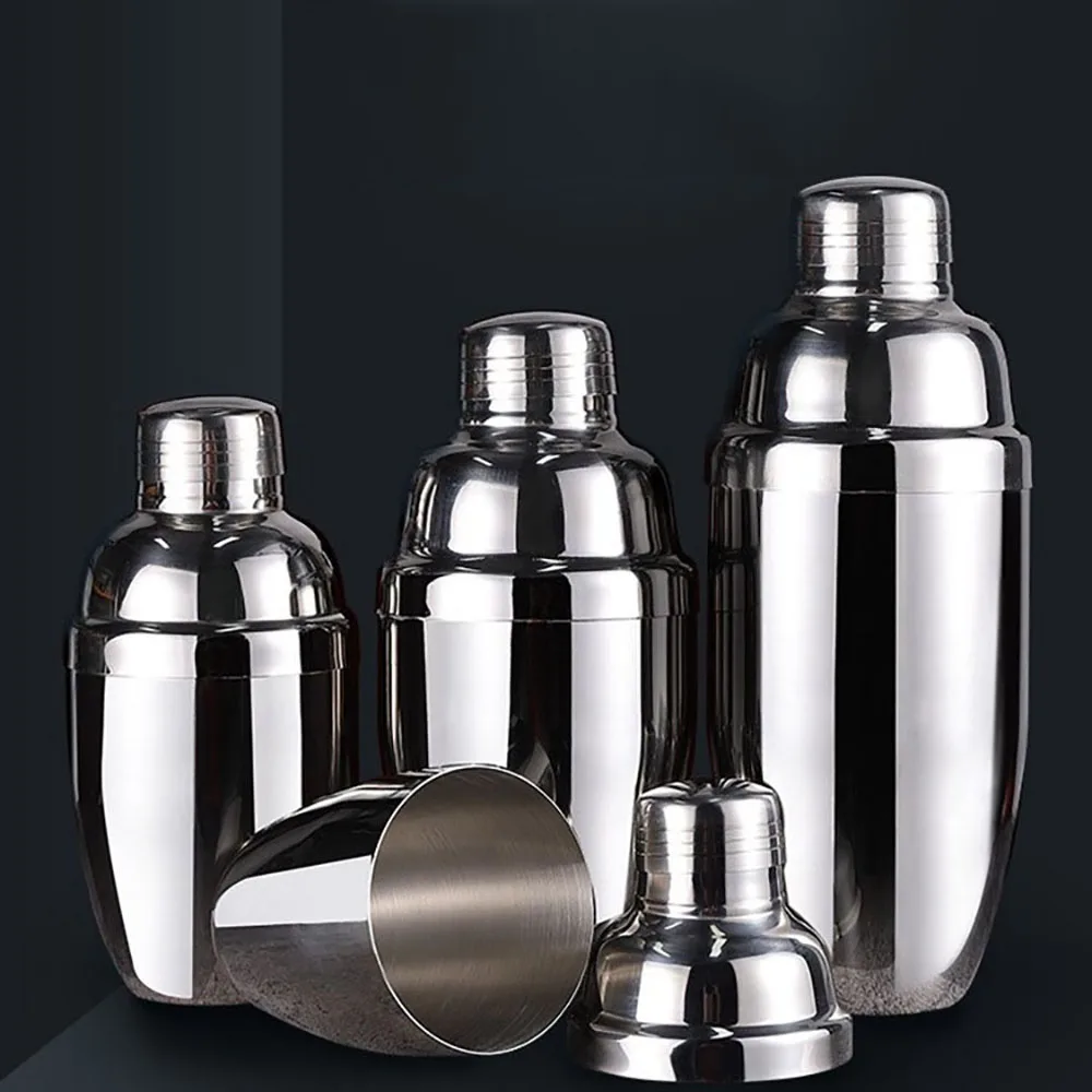 

Milk Tea Flavorer Stainless Steel Cocktail Mixer Wine Cocktail Shaker Martini Drinking Boston Style Shaker Party Bar Tools