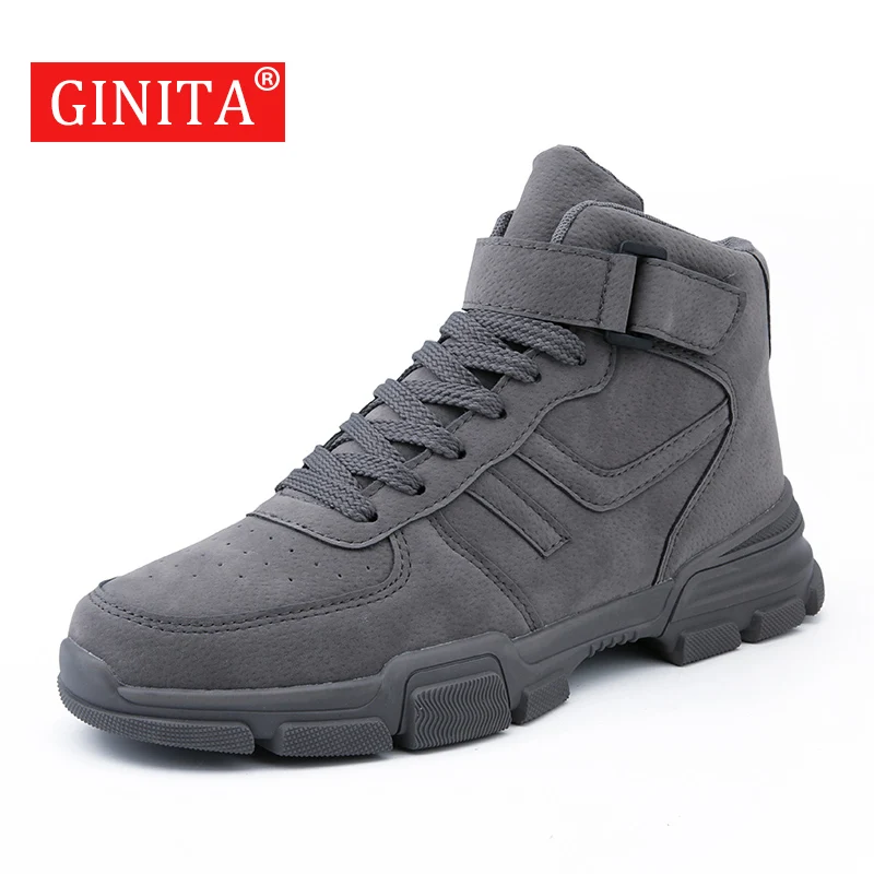 Брендовые мужские модные ботильоны из искусственной кожи мужская повседневная