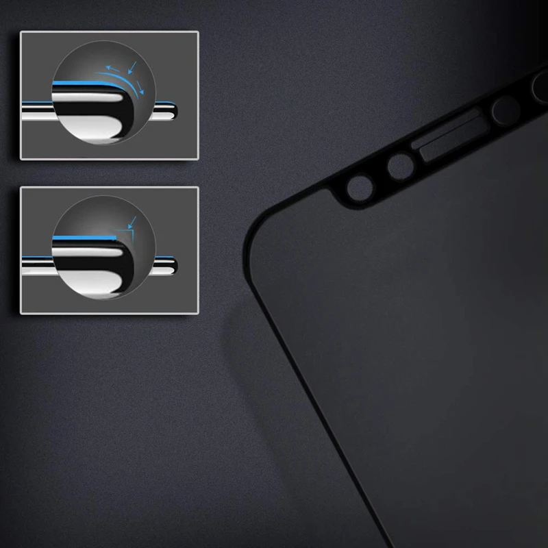 Acespower полное покрытие Защитное стекло для экрана для iPhone 11Pro 11 PRO 6 7 8 PLUS X XR XS MAX окантованное надежное закаленное стекло