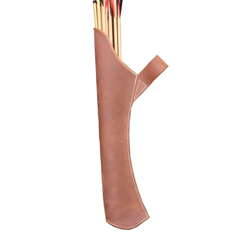 Вид стрелы в черном/желтом цвете наплечный дизайн из чистой кожи для стрельбы