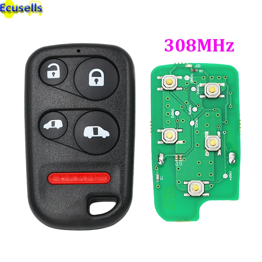 4 + 1 кнопка FSK 308 МГц Брелок дистанционного управления-используется для Honda Odyssey US