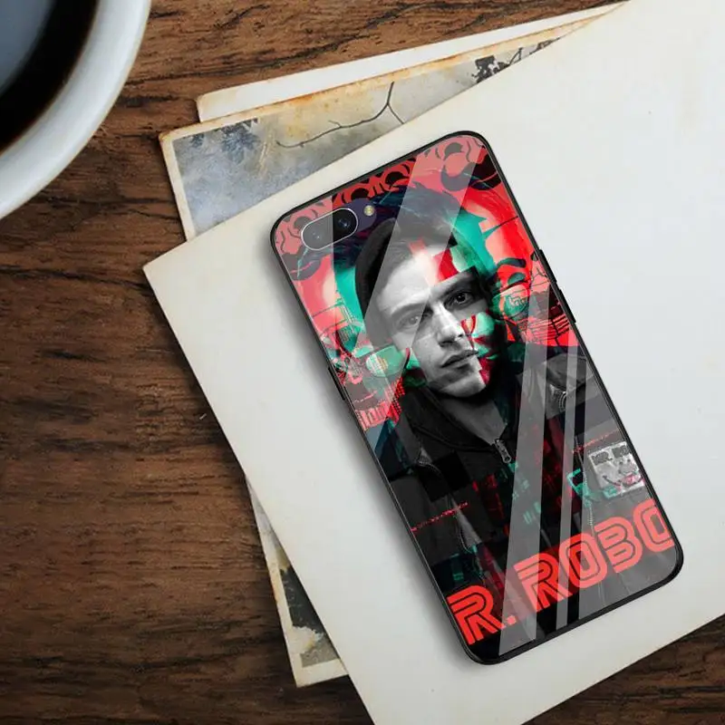 

FSOCIETY Mr Robot Phone Case For OPPO F5 7 9 R17 11 9S Pro A 57 83 For VIVO Y91 55 69 11 71 Tempered glass