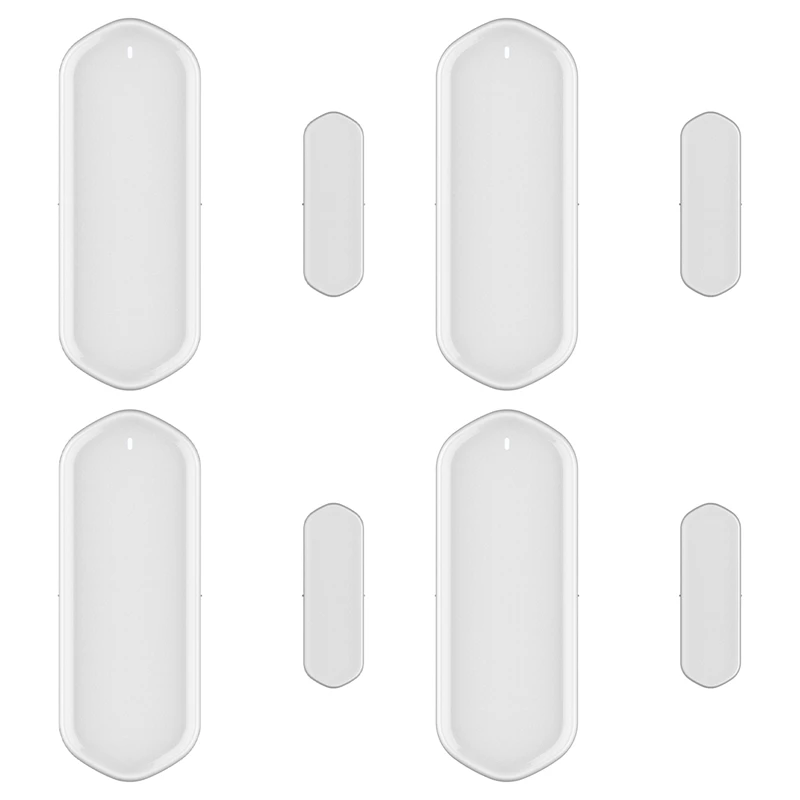 

4Pcs Home Smart Spot Door Alarm Tuya WiFi Door Sensor Door Open Closed Detectors WiFi App Security Alarm System