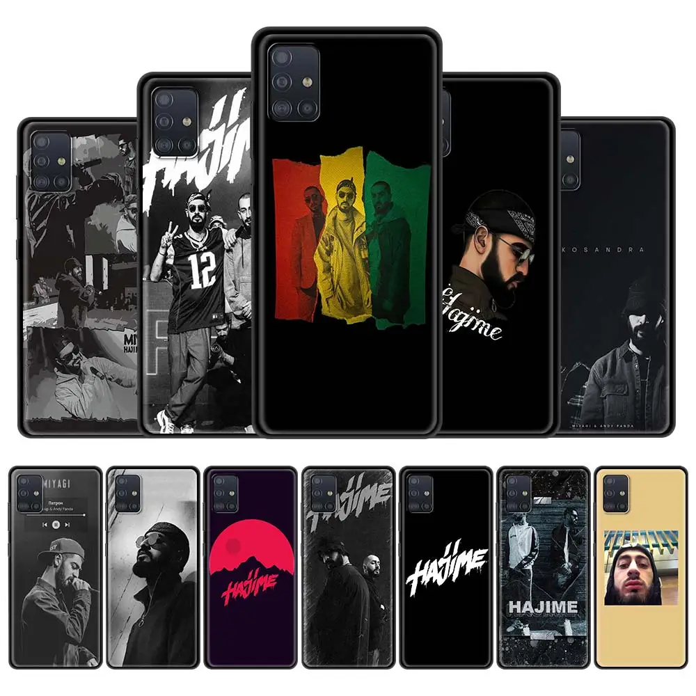 

Hajime MiyaGi Andy Silicone Case For Samsung Galaxy A51 A52 A71 A32 A72 5G A21s A12 A31 A41 A02s A11 A91 Back Soft Phone Cover