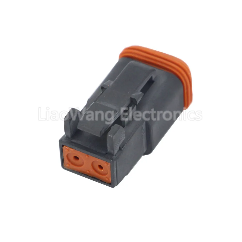 Черный 10 комплектов 2 Pin DJ3021Y-1.6-11/21 Deutsch разъемы DT04-2P/DT06-2S автомобильный водонепроницаемый провод электрический разъем