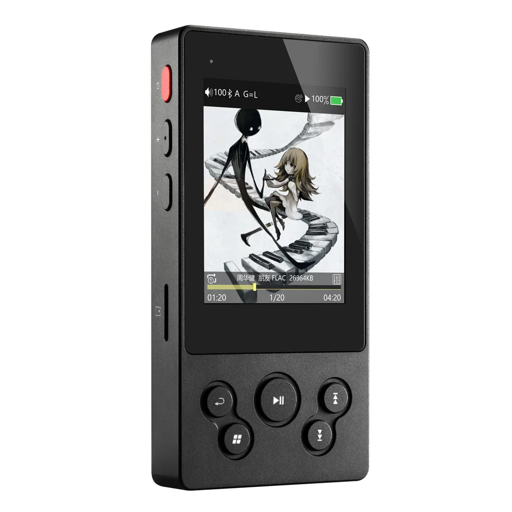 XDuoo X3II AK4490 bluetooth 4,0 портативный HD музыкальный плеер без потерь DSD128 USB DAC и OTG Max 256G OPA1652 - Цвет: XDuoo X3II