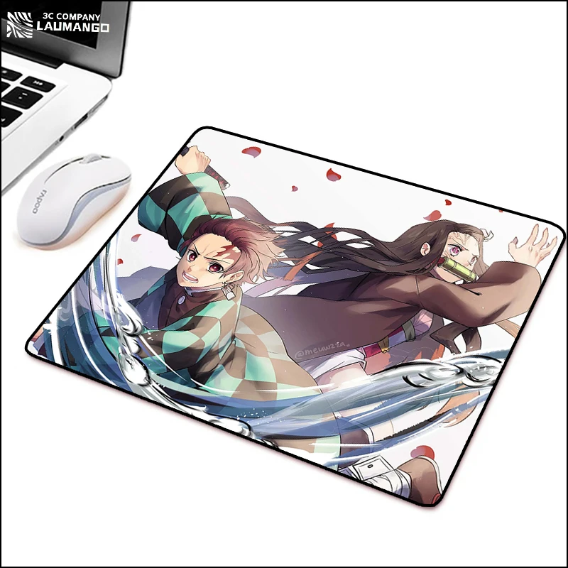 

Demon Slayer Kimetsu No Yaiba Mouse Pads Cute Mouse Pad 1000x500 Desk Protector Keyboards Accessories Rubber Mat Yugioh Playmat