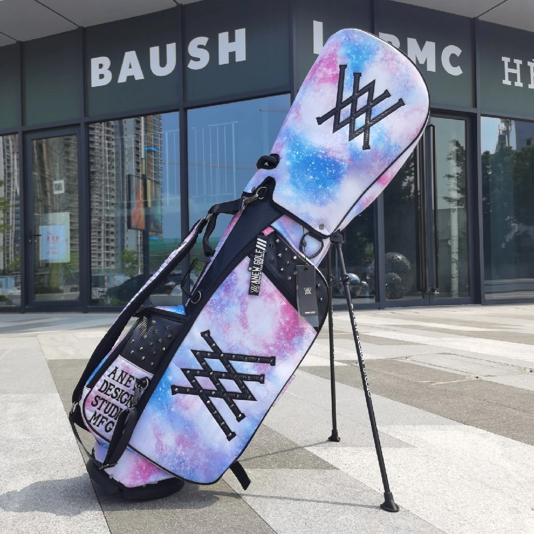 

New ANEW Golf bag High quality Graffiti Golf clubs bag 9.5 inch Golf staff bag with two caps New ANEW Golf bag High quality