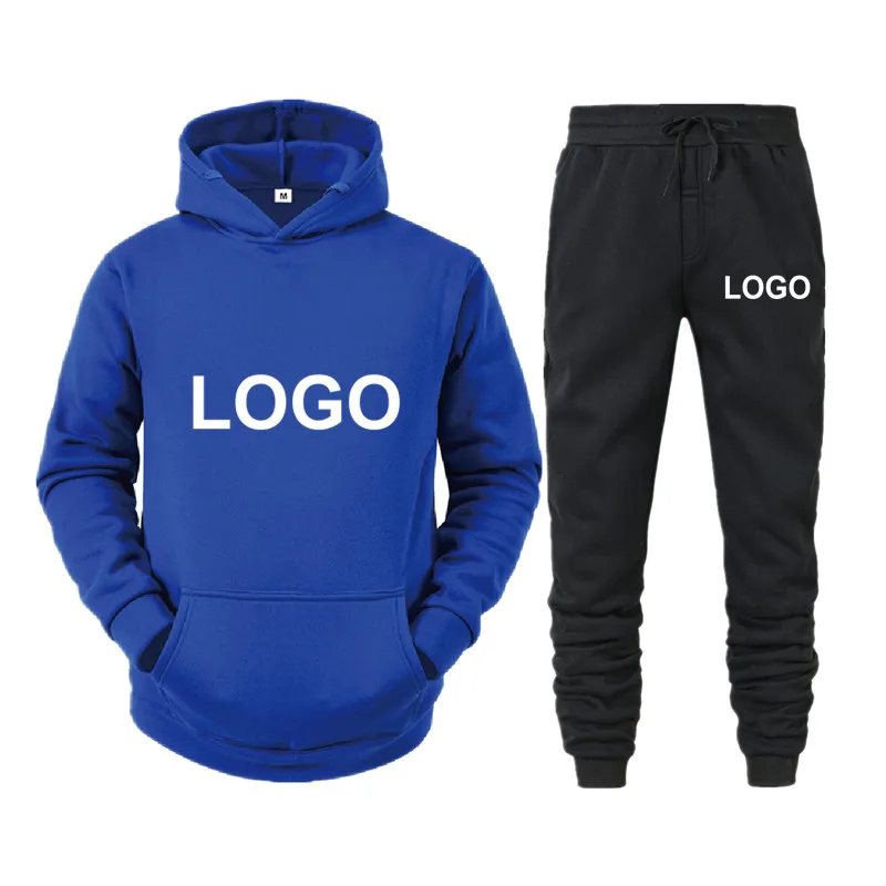 

Hoodies Set Women/Men Fashion Long Sleeve Hooded Sweatshirt Hot Sale Casual Clothes plus size 3xl Customization for Customers