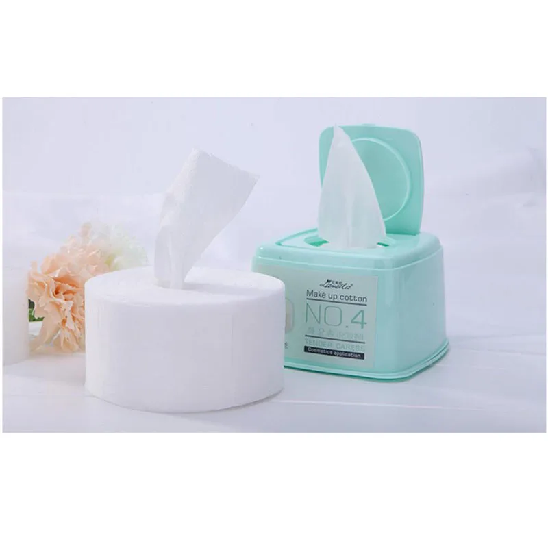 250 шт. Ватные диски хлопок салфетки для снятия макияжа лица косметический