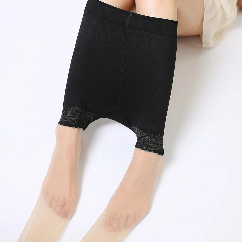 Новинка шелковые чулки и колготки женские прочные тонкие с защитой от