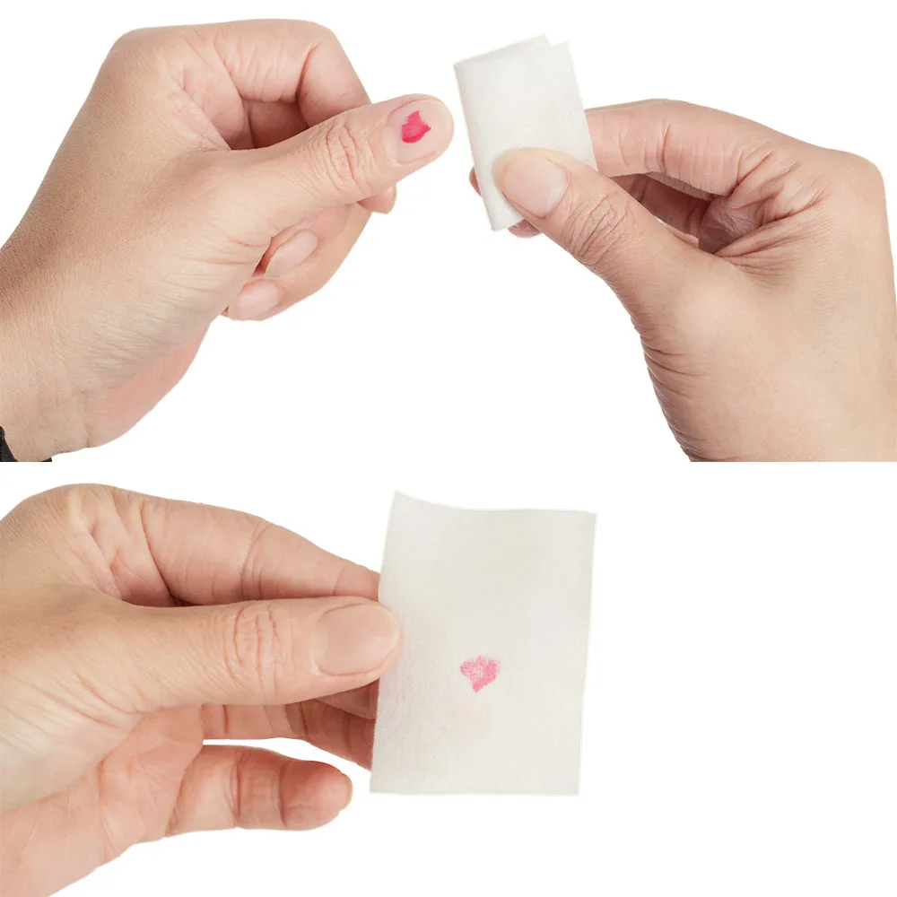 

100PCS Nail Polish Remover Wipes Cleaning Accessories Bath Manicure Gel Lint-Free 100% Cotton Napkins For Nails Polish Removing