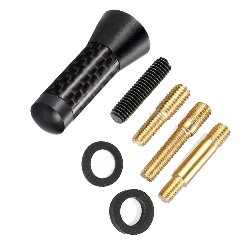 High Quality Carbon Fiber Short 1.5&quot Inch Black Antenna Car Roof Decoration Aerial For All Cars | Автомобили и мотоциклы