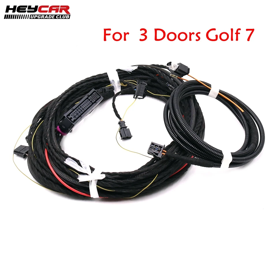Установка проводного Кабеля для Vw 3 Doors Ver Golf 7 Mk7 Dynaudio Sound System|Кабели адаптеры и