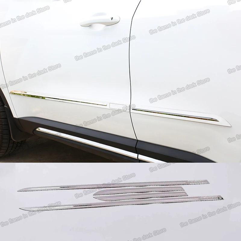 Полоса из нержавеющей стали для края автомобильной двери Lsrtw2017 хромированная