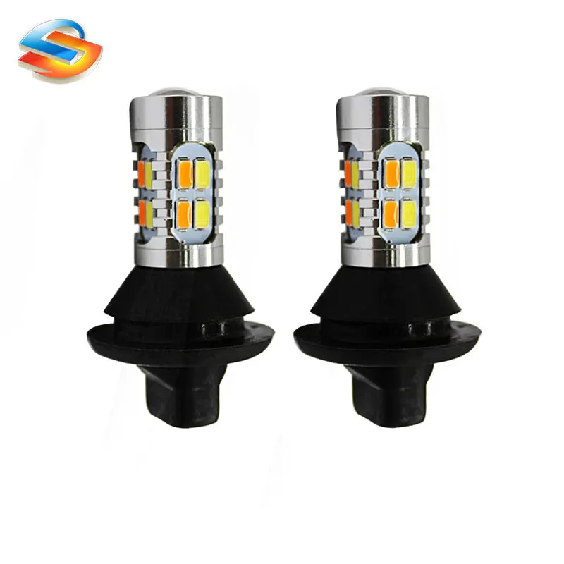 2 шт. BA15S BAU15S 1156 P21W S25 T20 W21W WY21W 7440 светильник дневные ходовые огни указатели